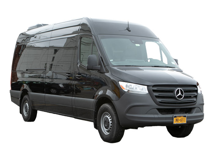 Mercedes 12 Passenger High Roof Sprinter Van